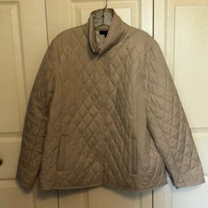 Talbots quilted jacket